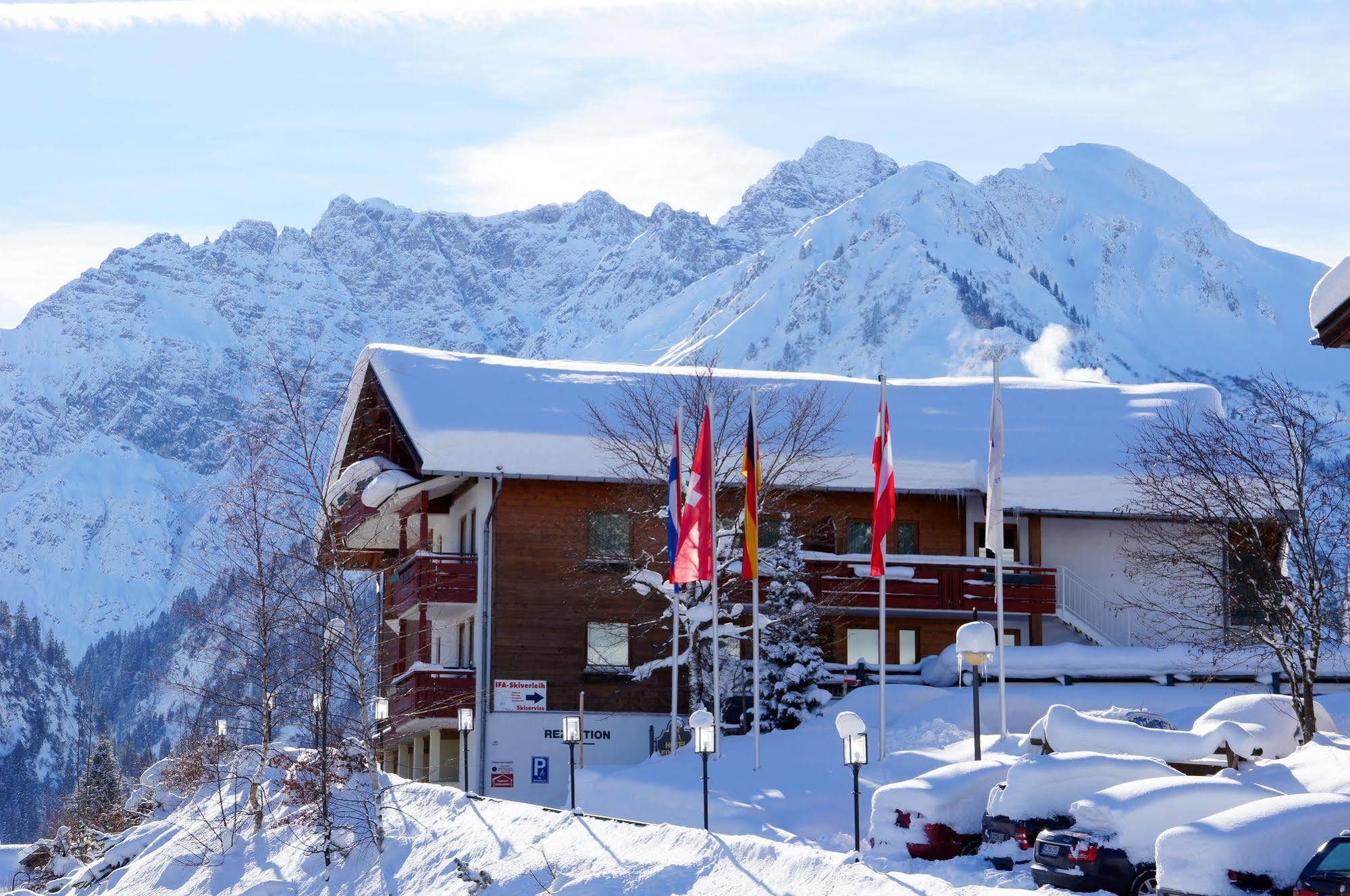 Ifa Alpenrose Hotel Kleinwalsertal ميتلبرغ المظهر الخارجي الصورة